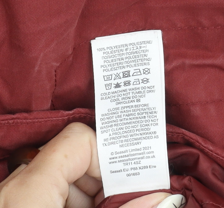 Seasalt Women’s Red Parka Jacket Size 8