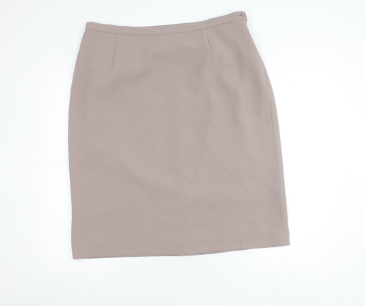 Eastex Women's Beige Pencil Skirt, Size 20, Knee Length