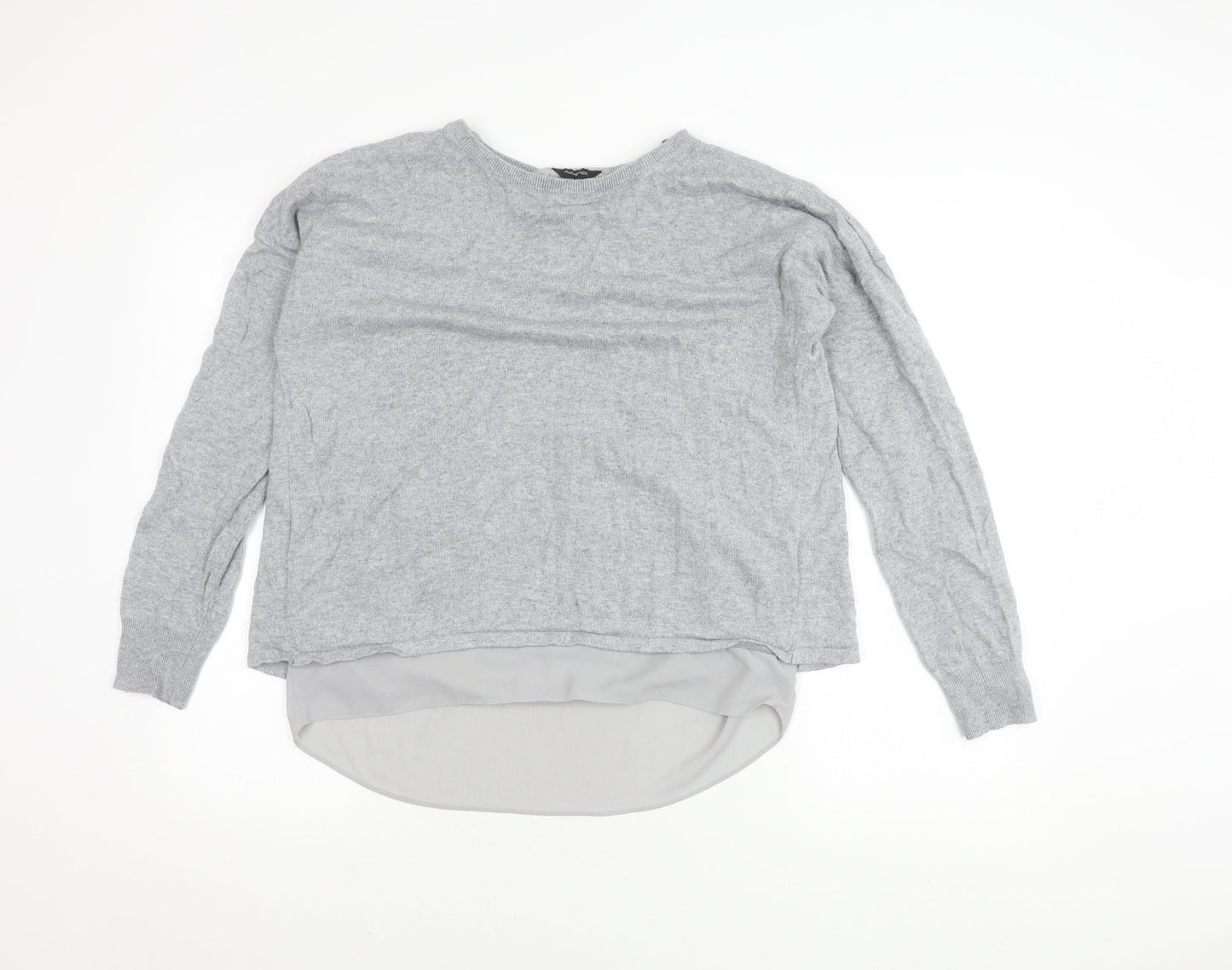 Marks and Spencer Women's Grey Pullover Jumper Size 10