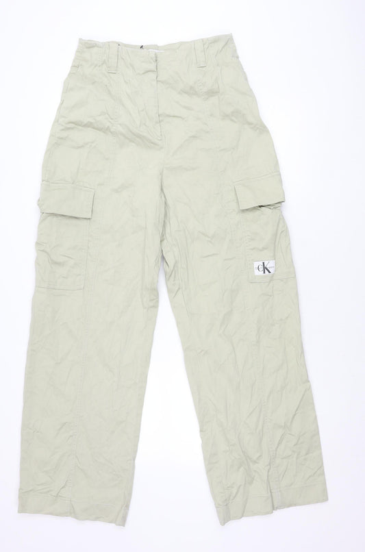 Calvin Klein Beige Cargo Trousers - Men's Size L