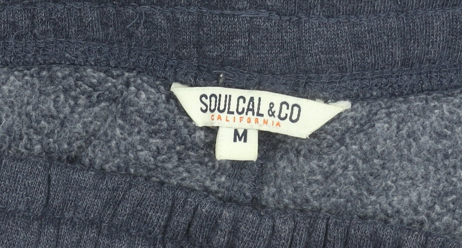 SoulCal & Co Men's Blue Jogger Trousers M