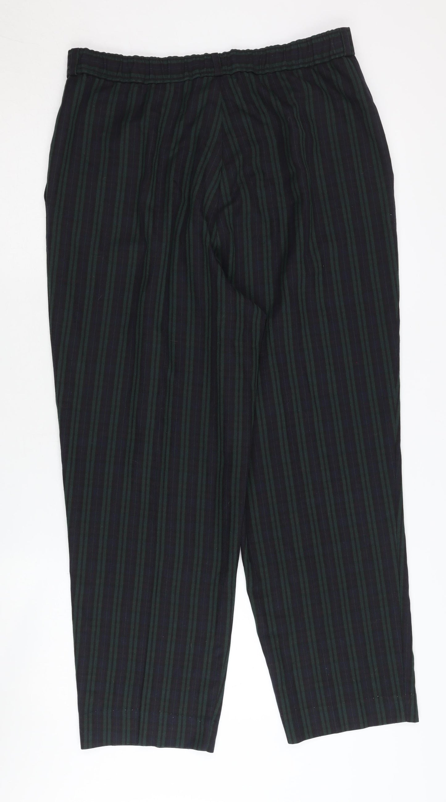 BHS Women's Striped Trousers Size 16