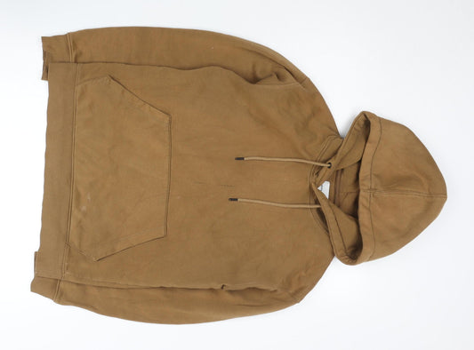 Jack & Jones Brown Men's Pullover S Hoodie