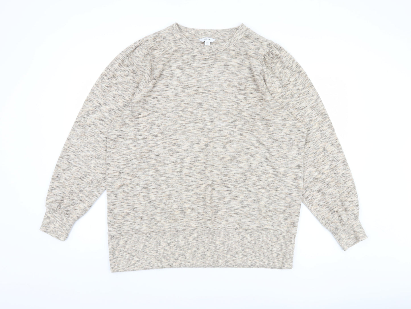 Next Women's Beige XL Crew Neck Jumper