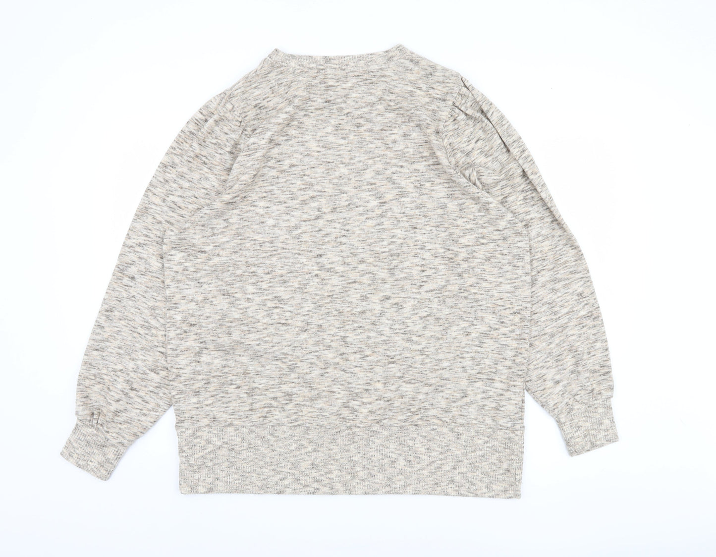 Next Women's Beige XL Crew Neck Jumper