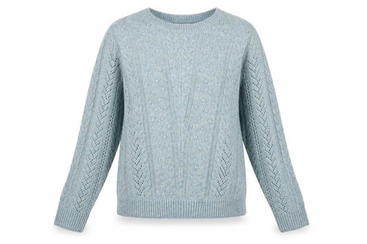 FatFace Women's Blue Pullover Jumper, Size 12
