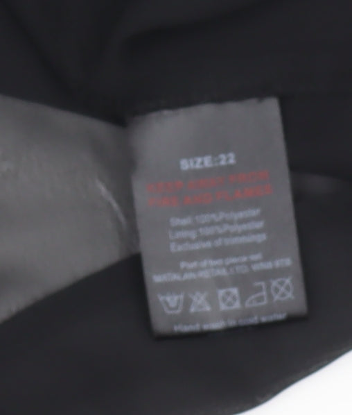 rogers+ROGERS Women's Plus Black 3/4 Sleeve Blouse