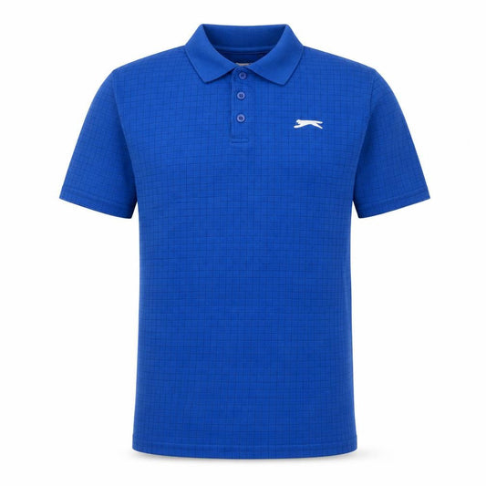 Slazenger Men's Blue Polo Shirt S