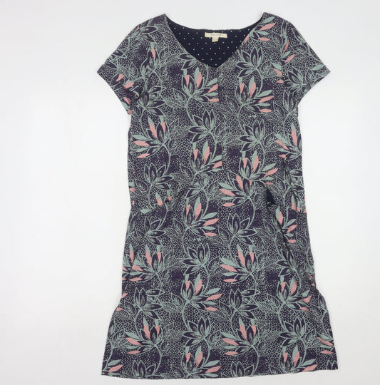 White Stuff Women's Multicolour Floral Dress, Size 10