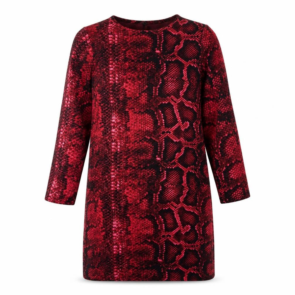 Principles Women's Multicoloured Animal Print Sheath Dress Size 10