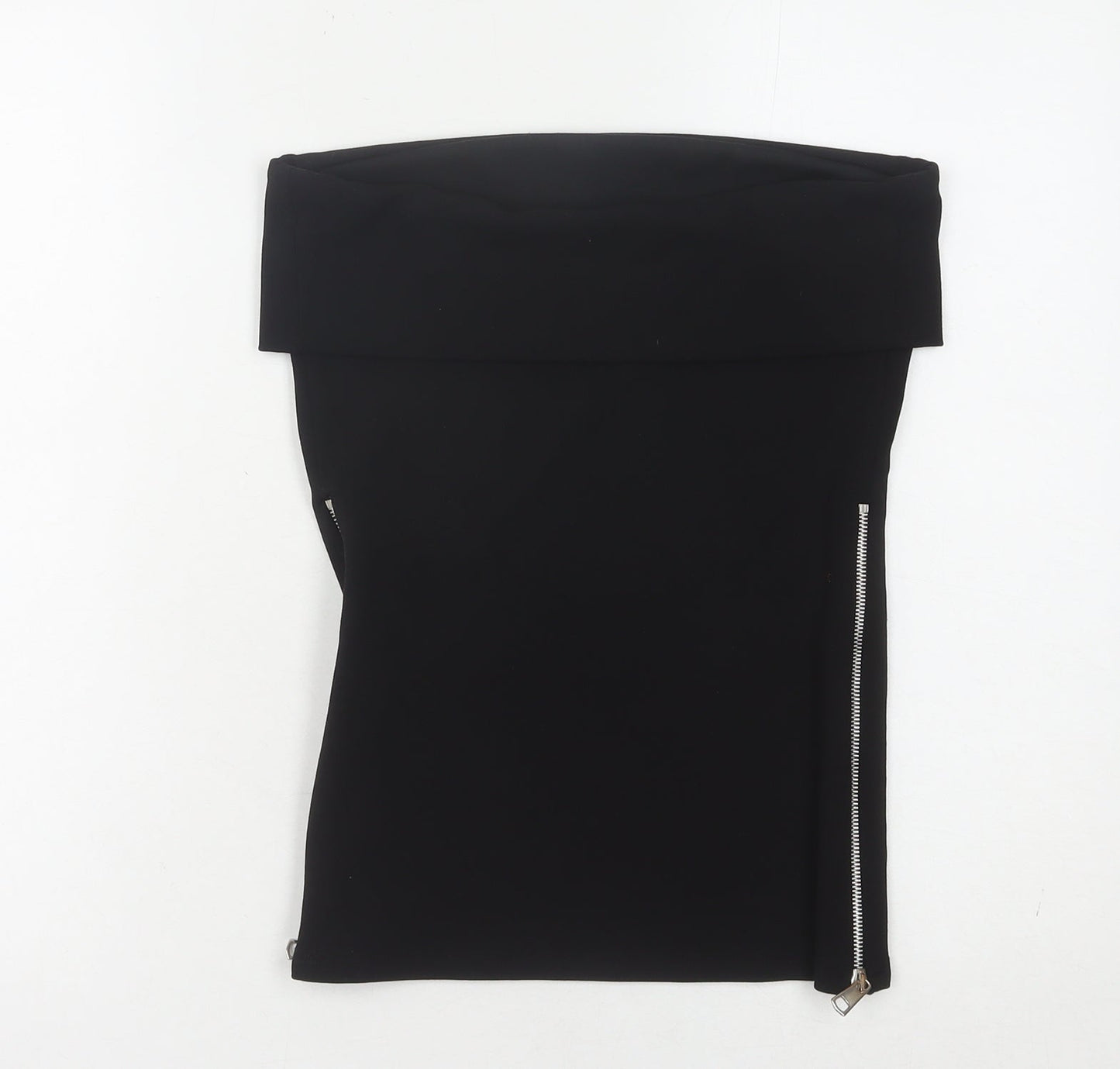 Zara Women's Black Sleeveless Blouse UK 10