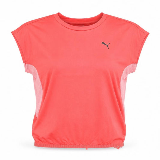 Puma Womens Red Activewear Top Size 10