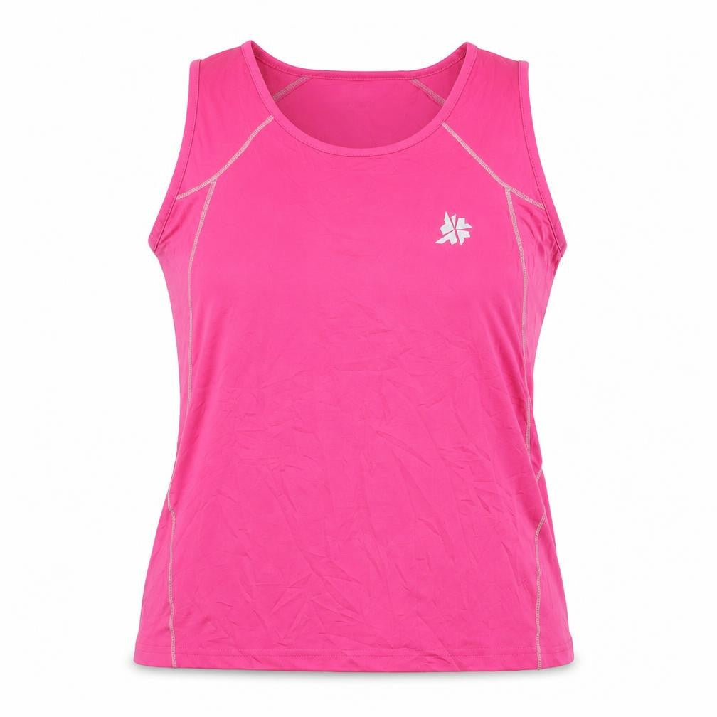 SHAMP Women's Pink Tank Top Medium for Gym or Running