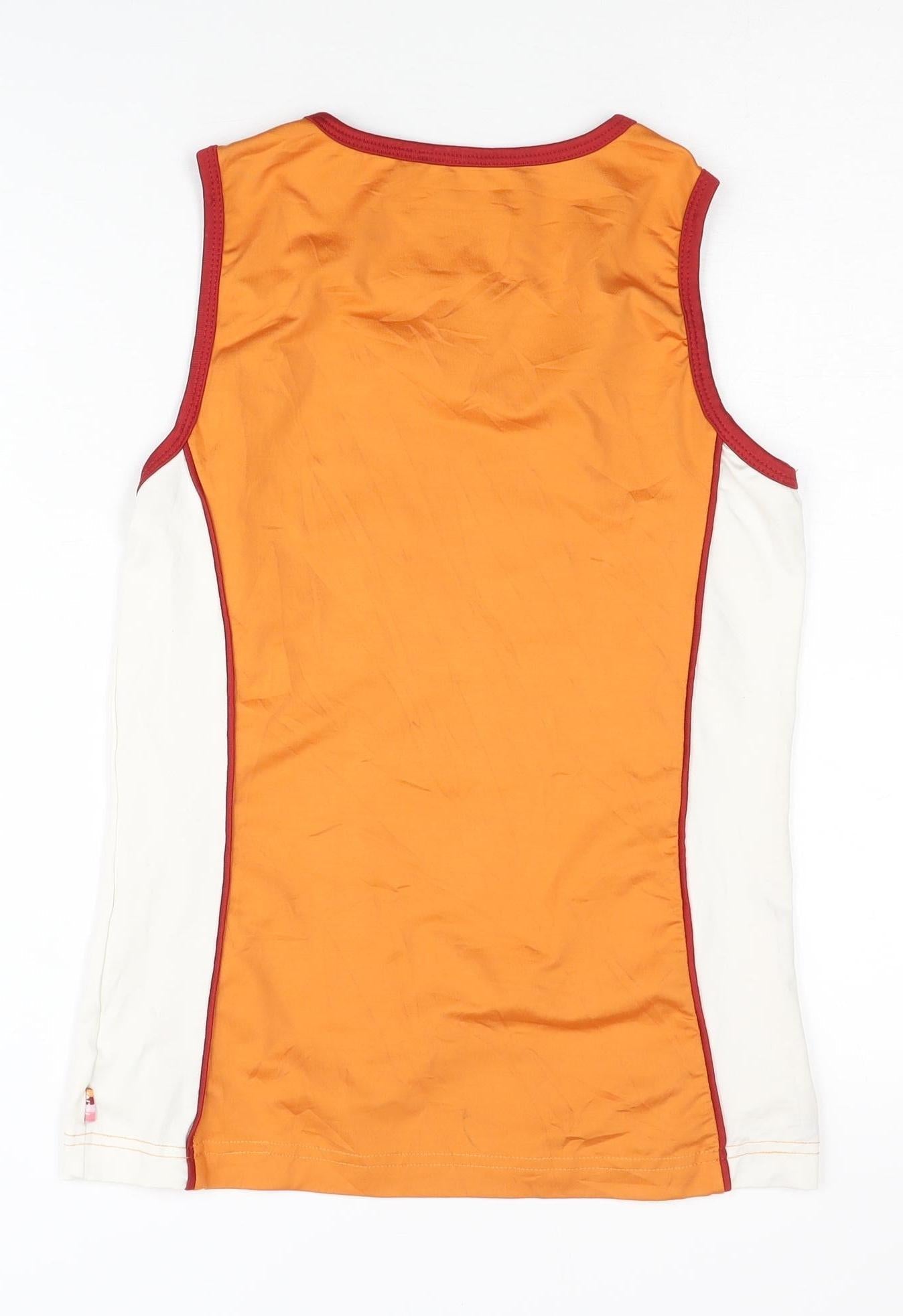 TCM Women's Orange Tank Top M - California Style