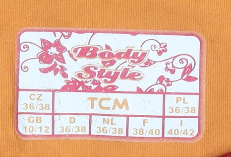TCM Women's Orange Tank Top M - California Style