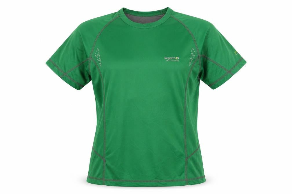 Regatta Womens Green Active T-Shirt, Size 12