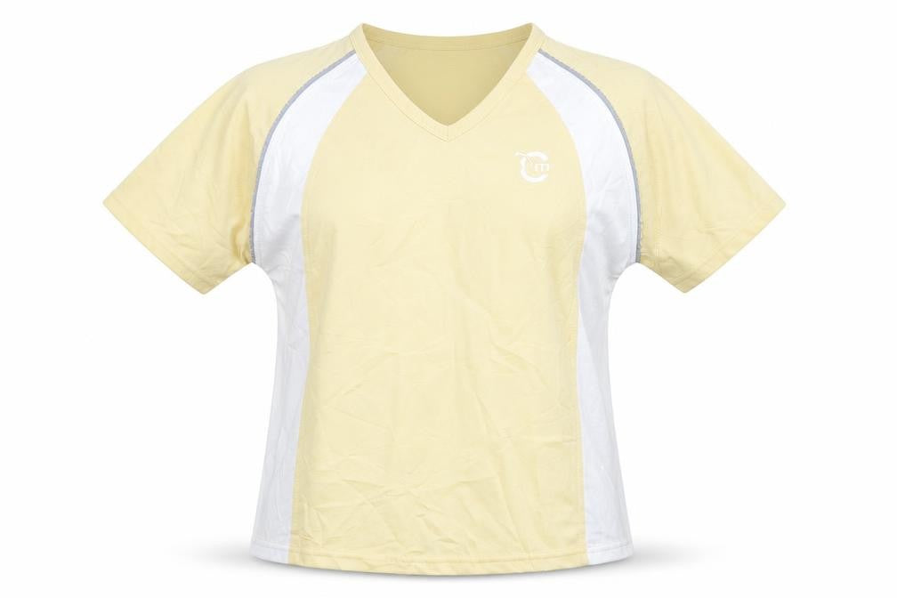 Movement Session Unisex Yellow Activewear T-Shirt Sz 16