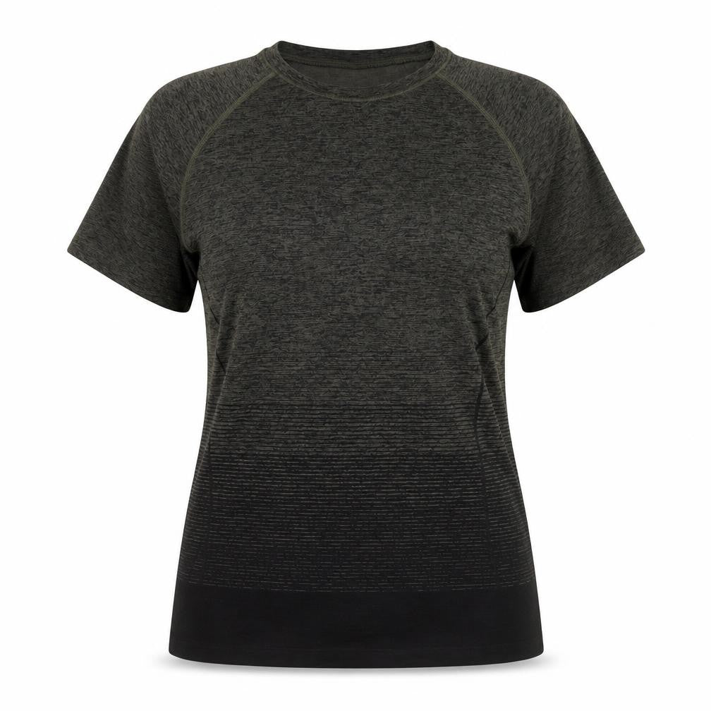Ergee Women's Green Athletic T-Shirt, Size S