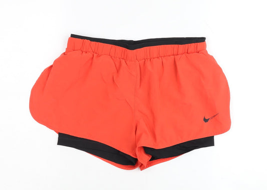 Nike Women’s Red Athletic Shorts - Running