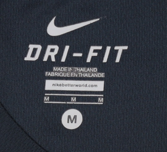 Nike Barcelona 3rd Kit Shirt - Blue, M, Adults, Excellent