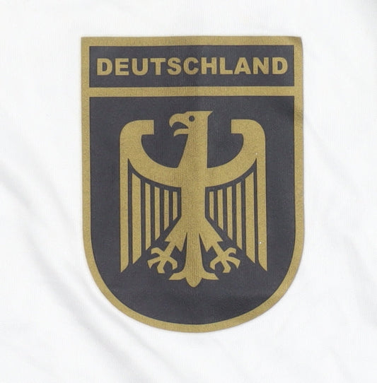 Puma Adult Germany Away Football Shirt - White, S