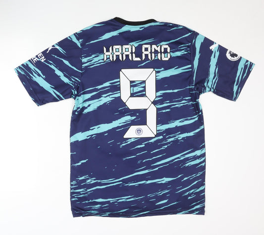 Puma Adults Blue L Manchester City Away Shirt