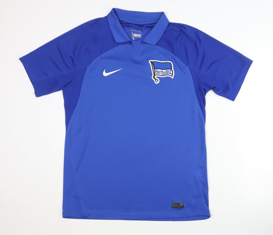 Nike Hertha BSC Adult Blue Home Shirt Large