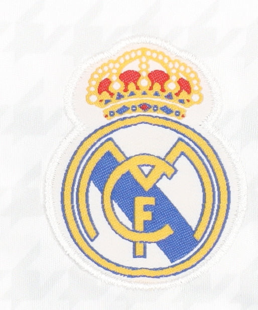 Adidas Real Madrid Home Shirt MBAPPE 9 XL Adults White