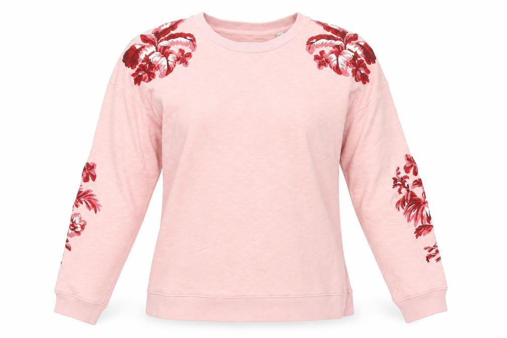 Womens UK 8 Regular Jack Wills Pink Pullover Sweatshirt