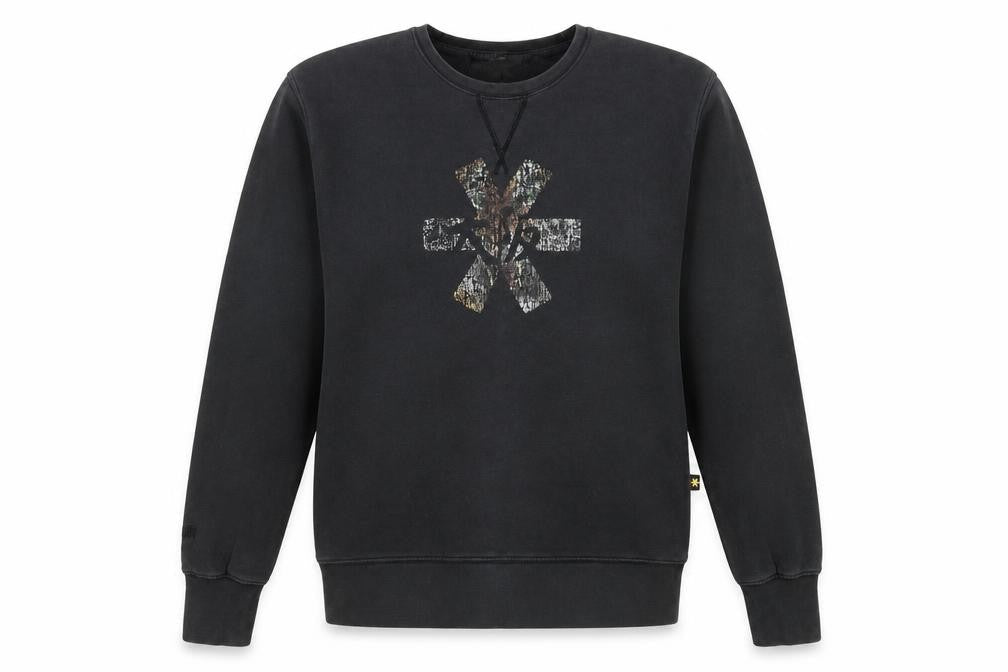 Osaka Womens Records Black Pullover Sweatshirt S