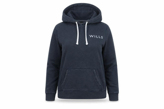 Womens UK 8 Regular Jack Wills Navy Pullover Hoodie