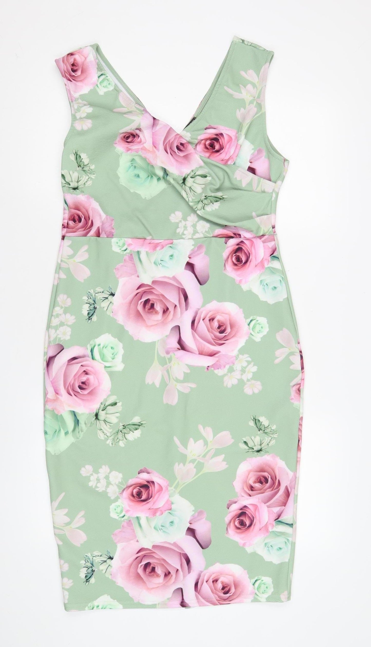 Quiz Women’s Multicoloured Floral Bodycon Dress