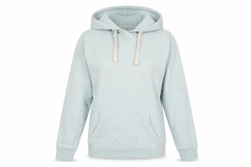 Womens UK 8 Regular Fat Face Blue Pullover Hoodie