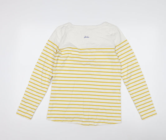 Joules Women's Striped T-Shirt, Size 6, Multicoloured