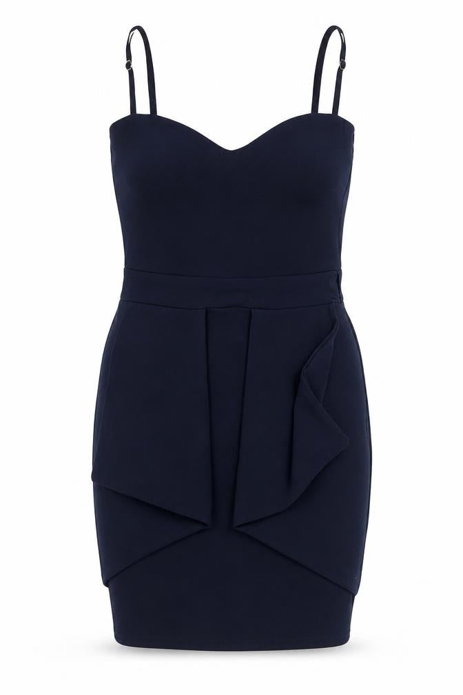 Quiz Women's Blue Bodycon Mini Dress Size 12