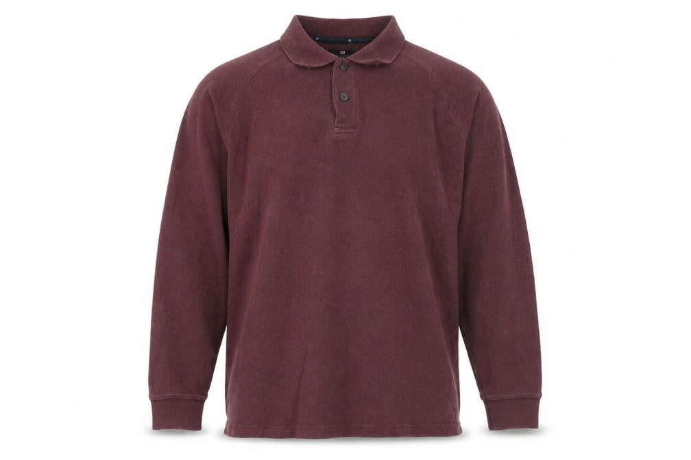 Marks and Spencer Men's Red XL Long Sleeve Polo
