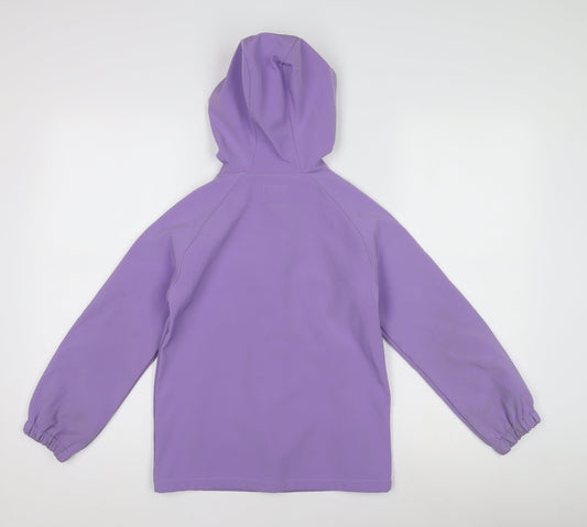 Mountain Warehouse Girls Purple Hooded Jacket 9-10 Years