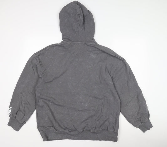 ASOS Grey Pullover Hoodie, Medium, Unisex Adult