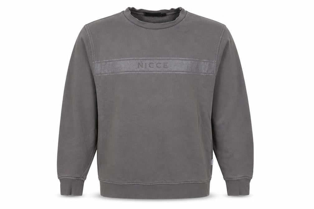 NICCE Men's Grey Pullover Sweatshirt M