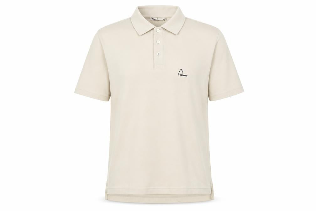 Head Men's Beige Polo Shirt - Size S