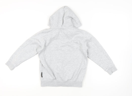 French Connection Boys Grey Full Zip Hoodie 9-10 Years