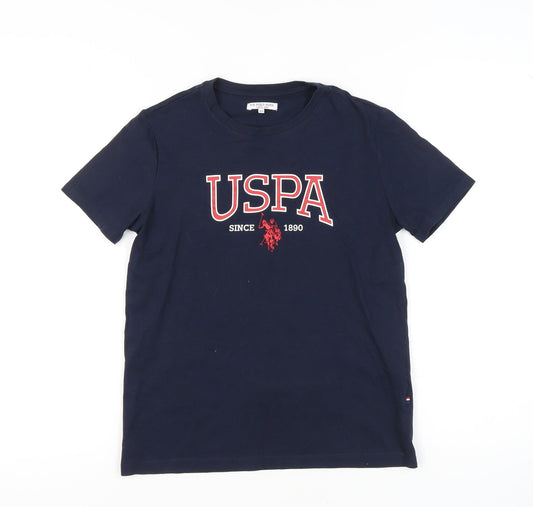 U.S. Polo Assn. Boys Blue T-Shirt 10-11 Years