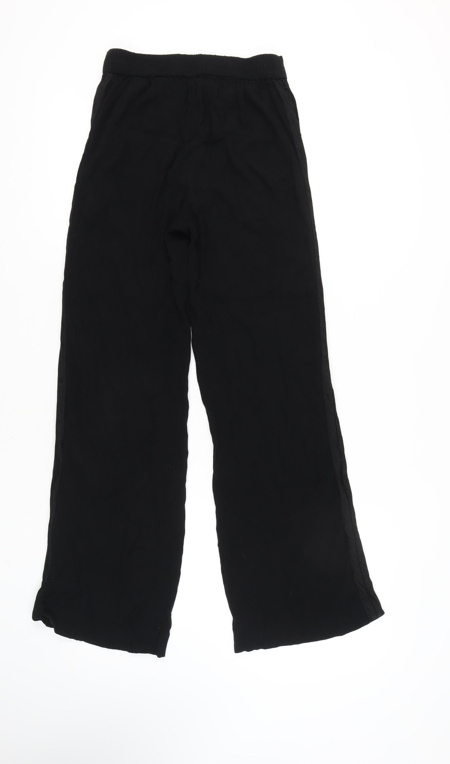 H&M Women's Black Trousers Size 8 for Casual Wear