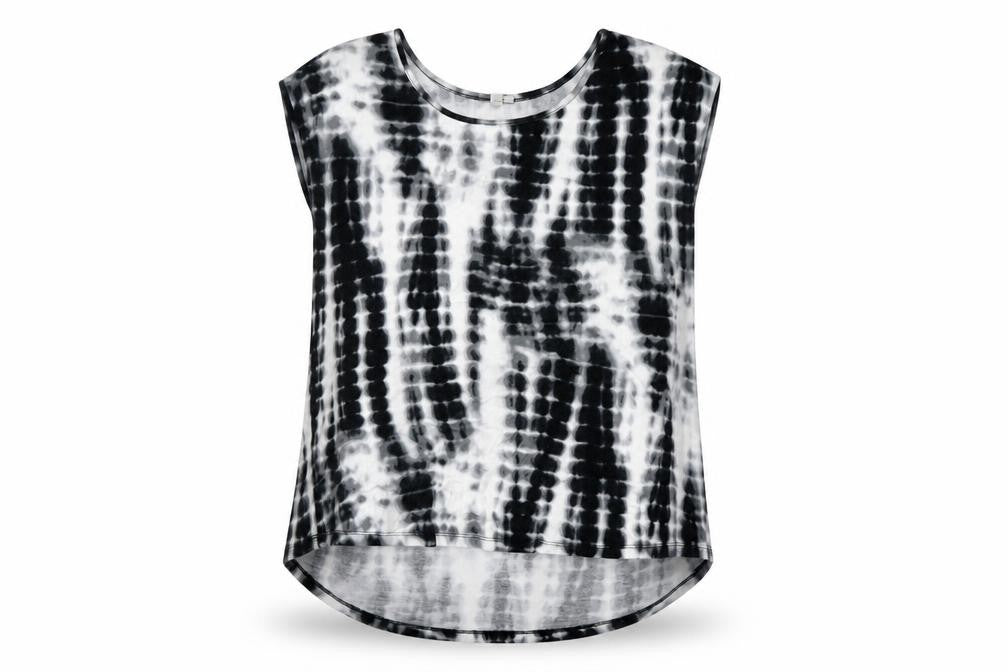 Pleione Women's Multicoloured XL Tie-Dye Blouse
