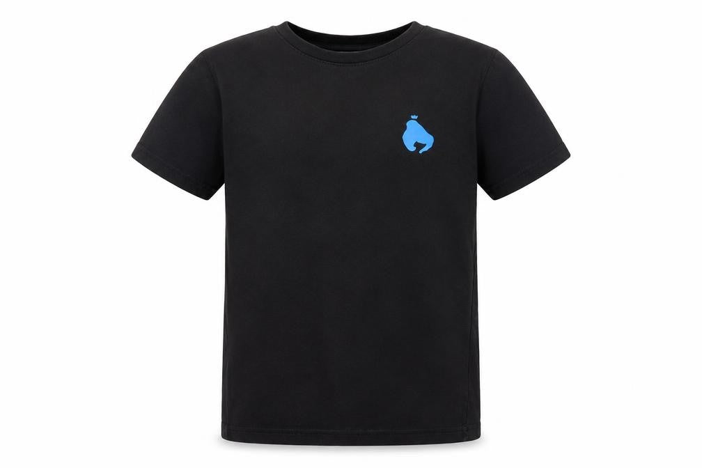 Money Boys Black Logo T-Shirt, Short Sleeve, Size 11-12
