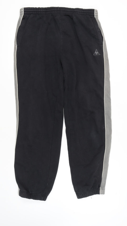 Le Coq Sportif Men's Black Jogger Trousers XL