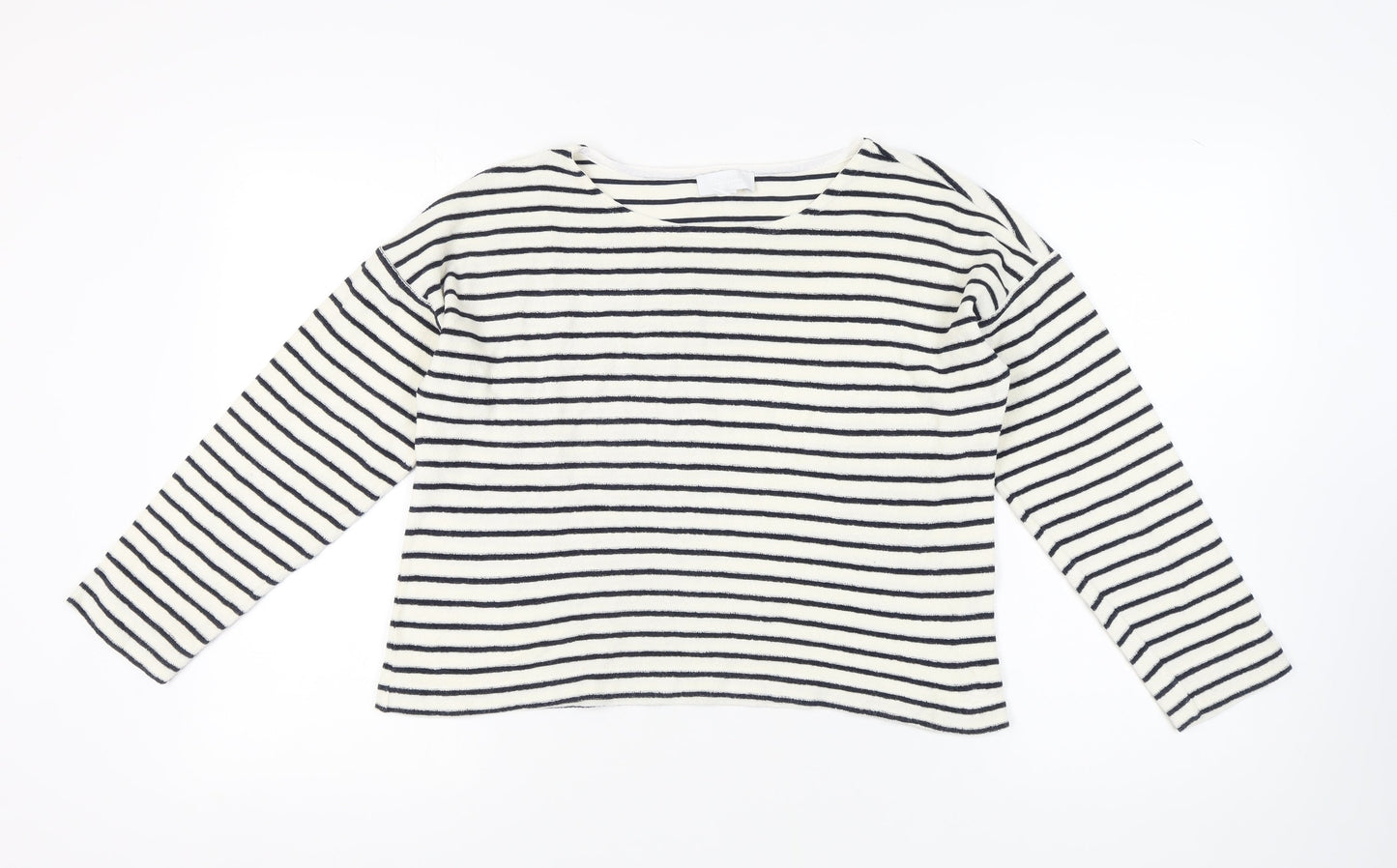 The White Company Womens Striped T-Shirt Medium