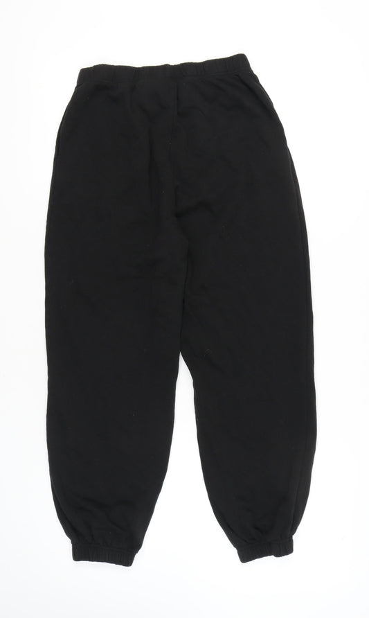 H&M Women's Black Sweatpants Medium Elastic Waist