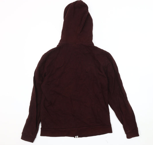 ASOS Men's Red Full Zip Hoodie Small Size