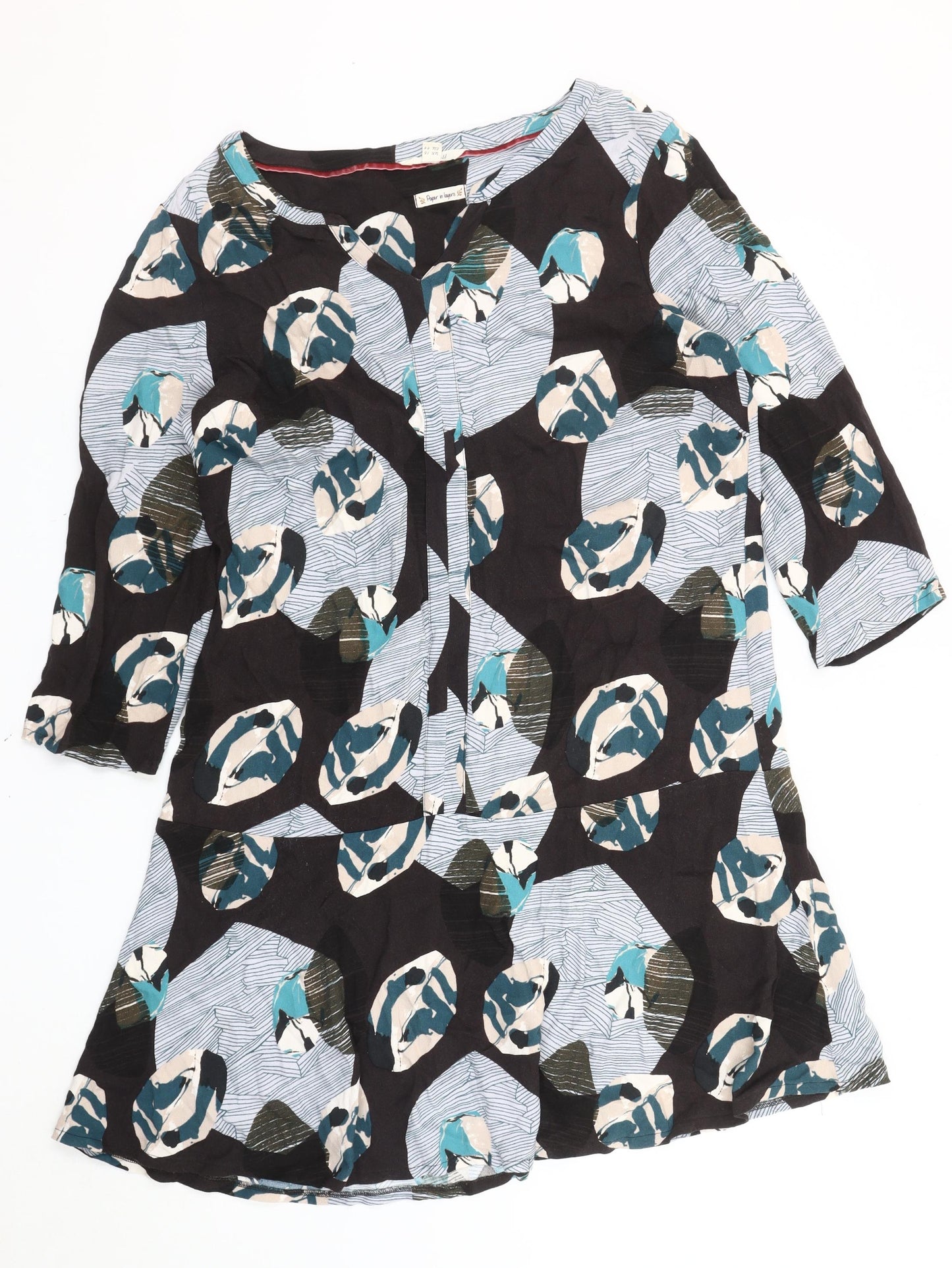 White Stuff Women's Multicoloured Dress, Size 16